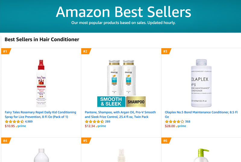 Rosemary Repel is #️1 on Amazon