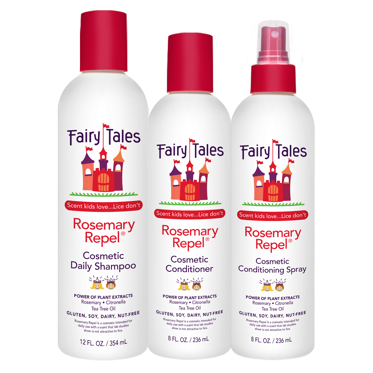 Rosemary Repel Shampoo Conditioner Kits