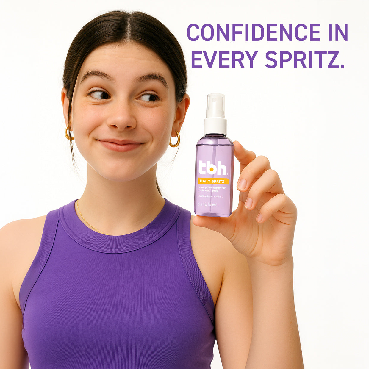 tbh® kids daily spritz hair & body spray
