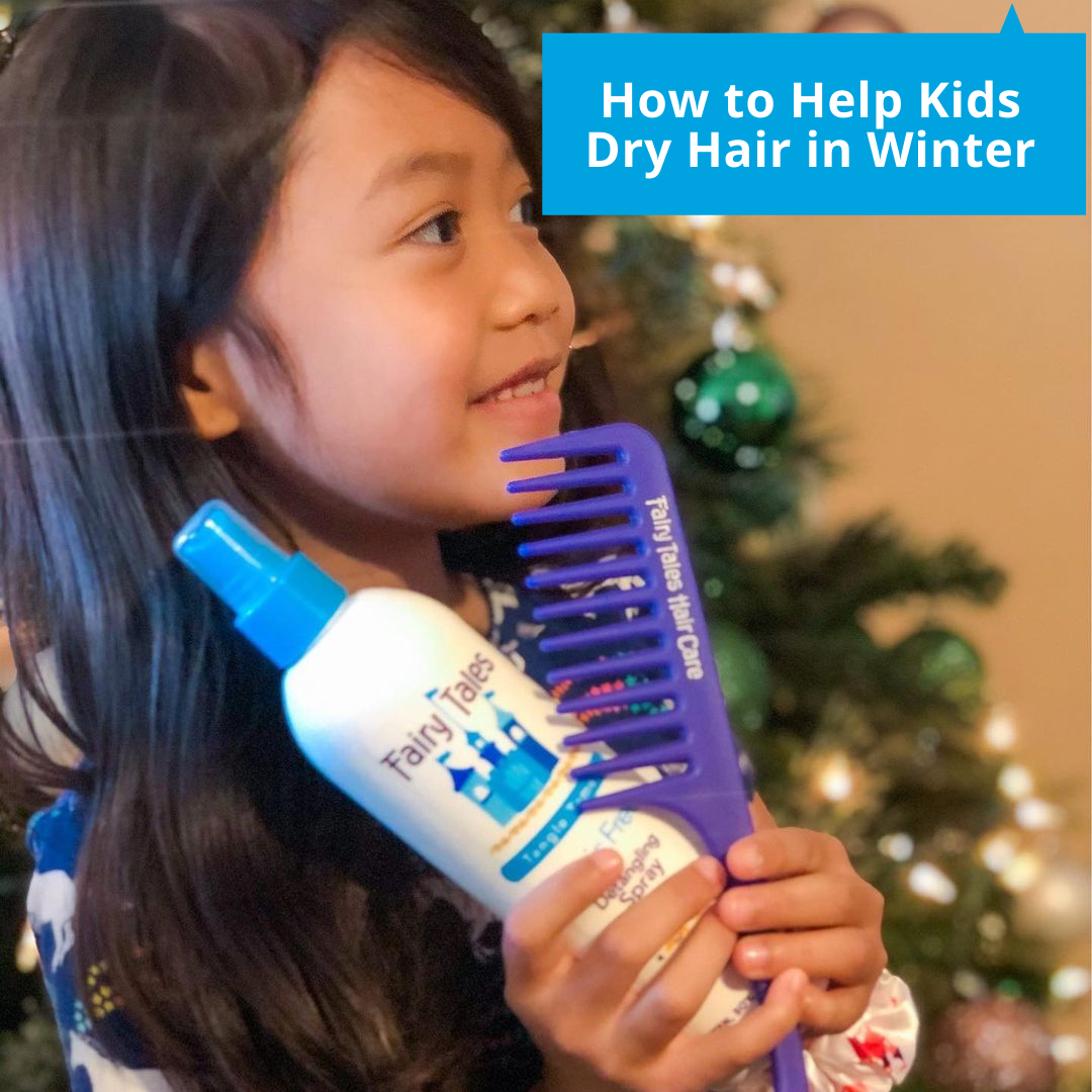 How to Help Kids Dry Hair in Winter