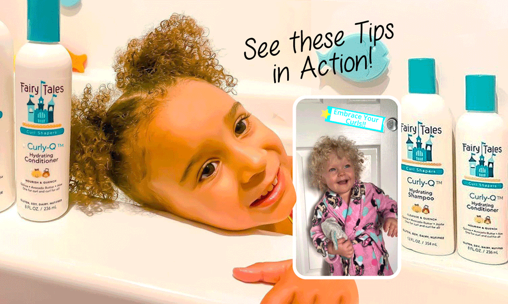 Kids Curly Hair Mistakes to Avoid Fairy Tales Hair Care