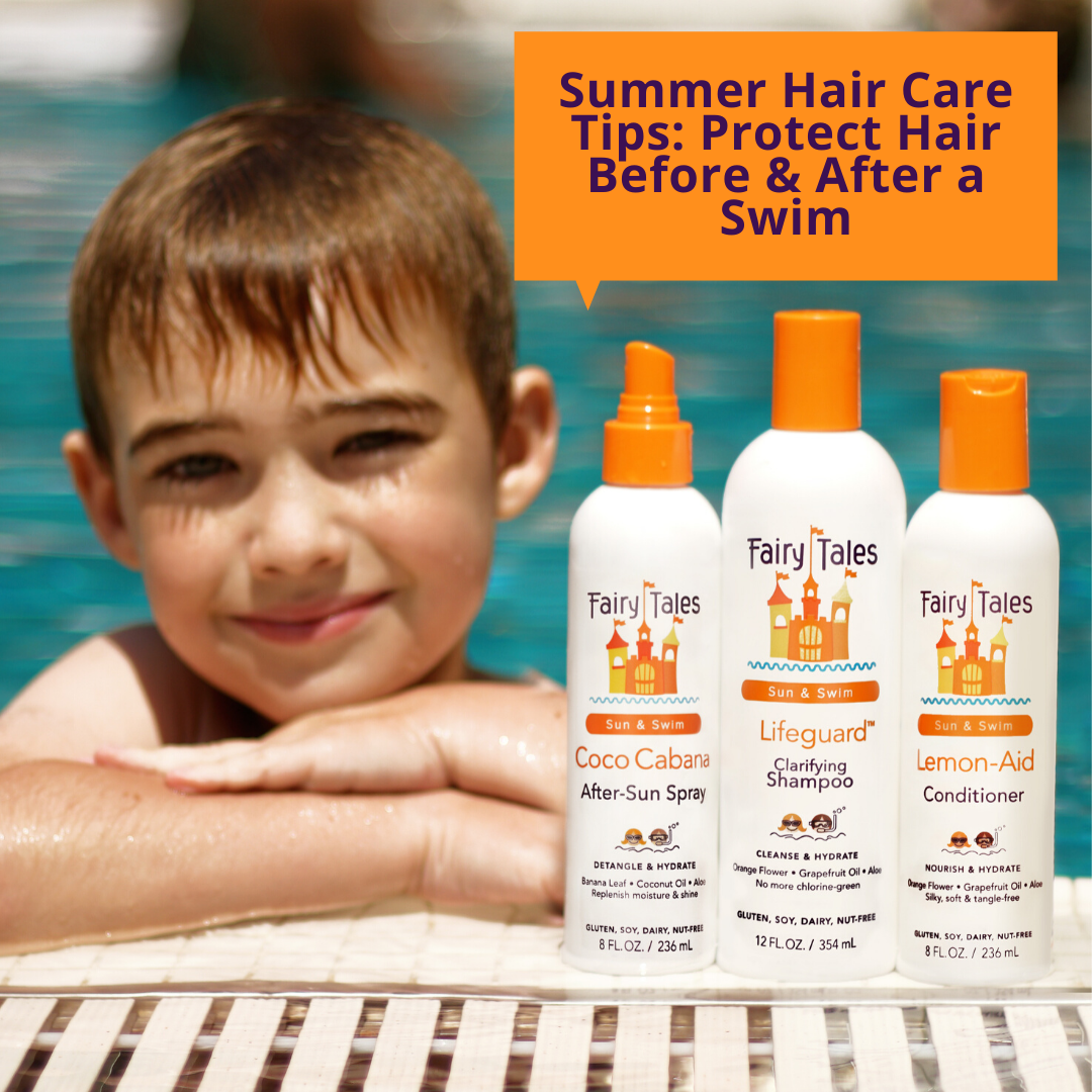 Summer Hair Care Tips for Kids: Protect Hair Before and After a Swim