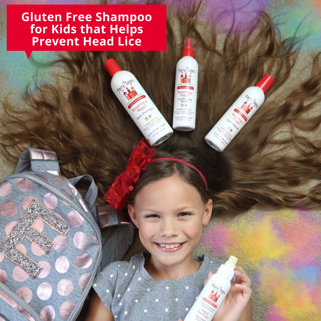 Gluten Free Shampoo for Kids that Helps Prevent Head Lice