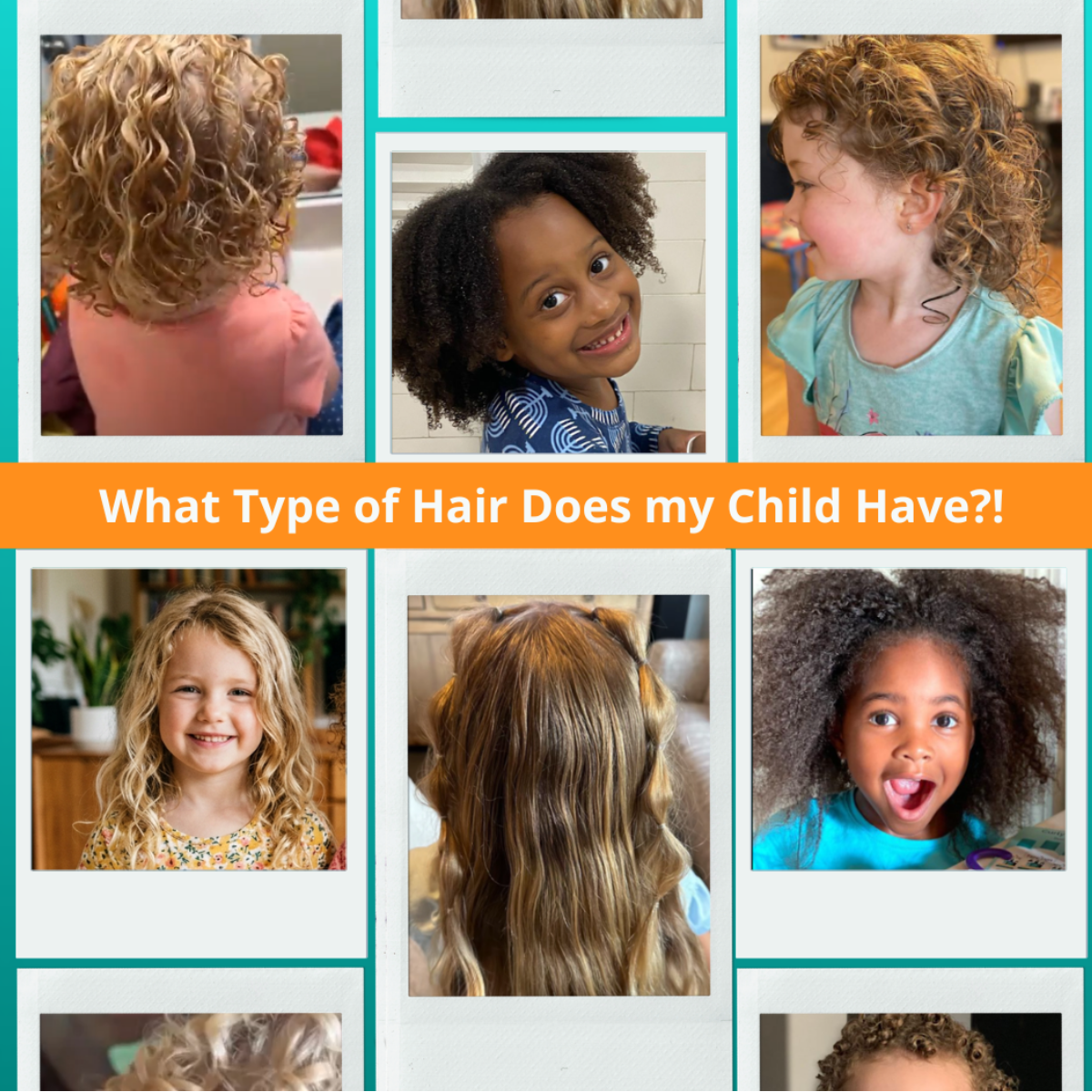 The Secret to Easier Hair Days Starts with Knowing Your Child's Hair Type