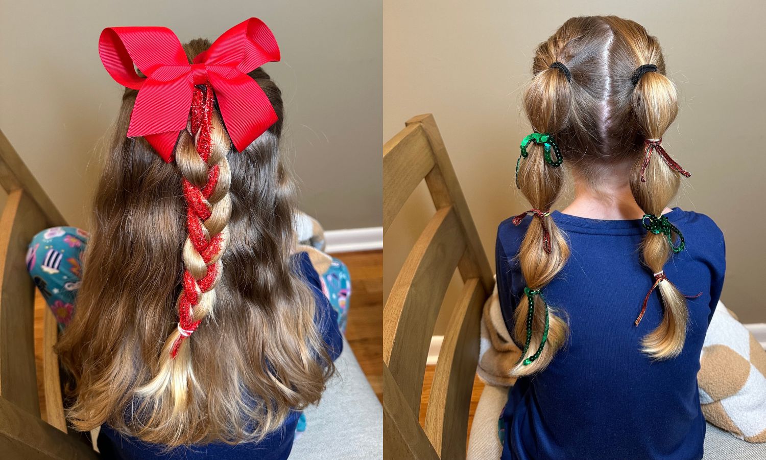 Easy Toddler Holiday Hairstyles