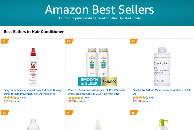 Rosemary Repel is #️1 on Amazon