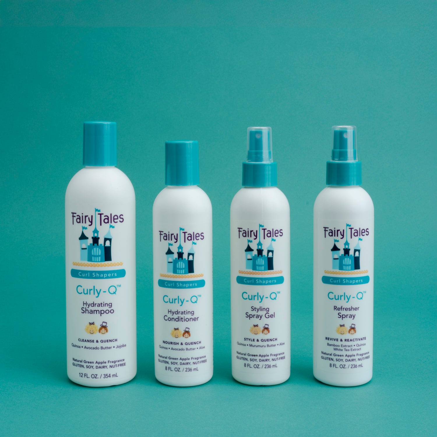 Curly-Q™ Quad - Fairy Tales Hair Care
