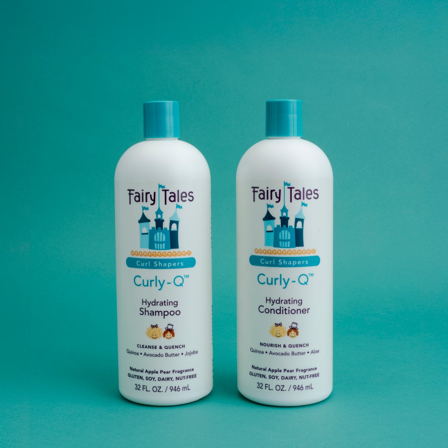 Curly-Q™ Kids Curly Hair Shampoo & Conditioner Kits