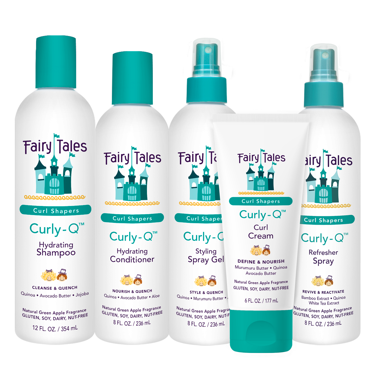 Curly-Q™ Kids Complete Curl Routine