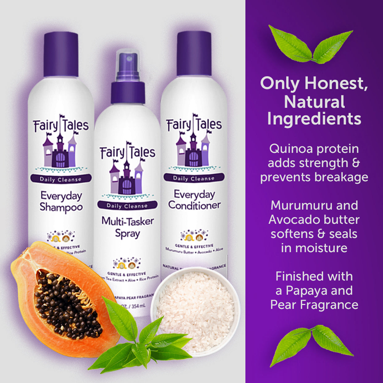 Daily Cleanse Travel Kit - Fairy Tales Hair Care