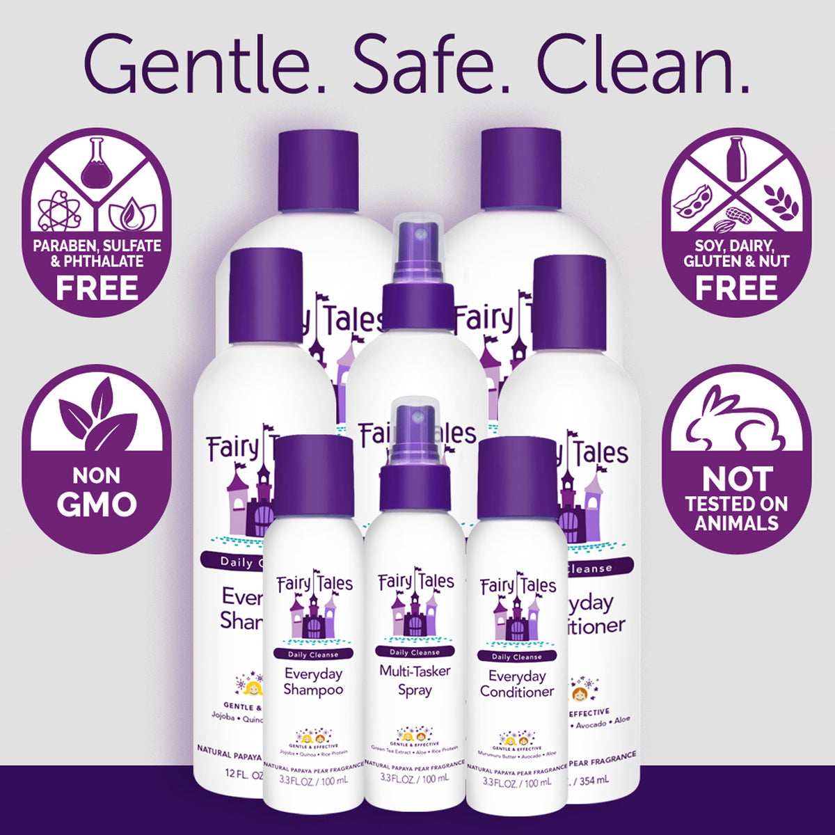 Conditioning Kit Daily Cleanse Kids Everyday Shampoo & Conditioner Kits - Fairy Tales ...