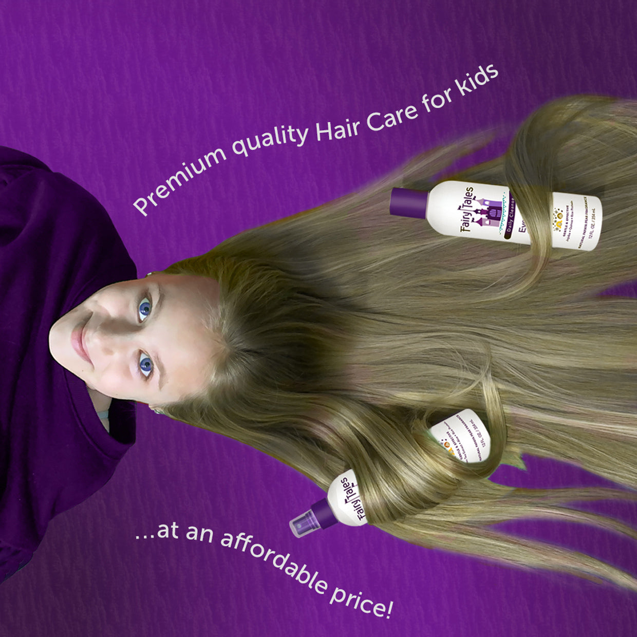 Daily Cleanse Kids MultiTasker Conditioning Spray Fairy Tales Hair Care