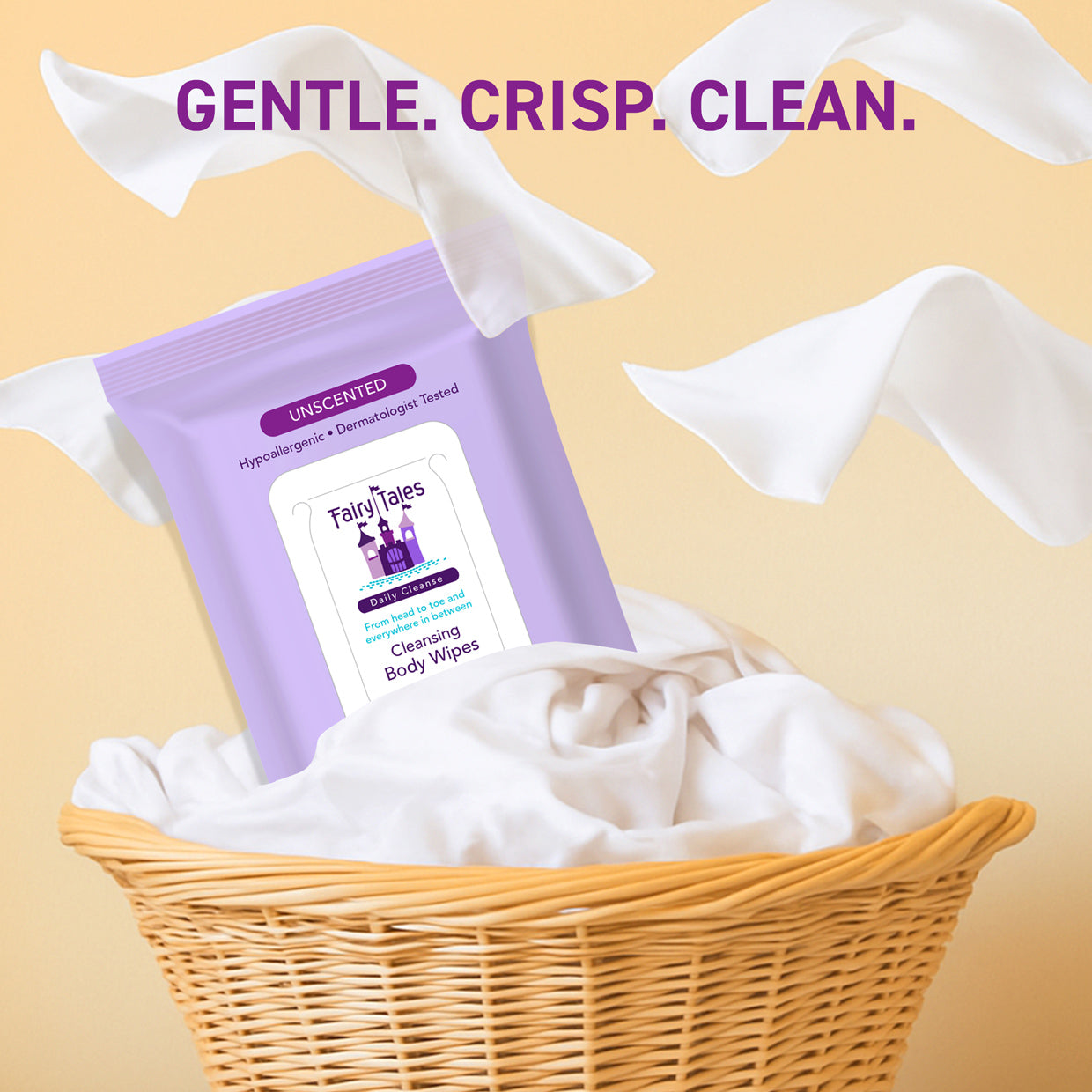 Daily Cleanse Kids XL Body Wipes