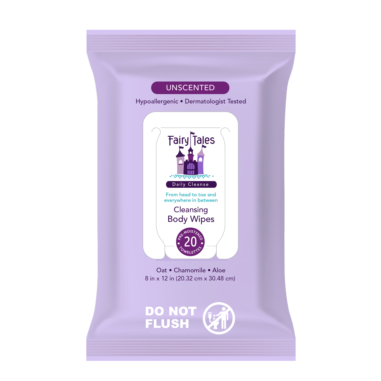 Daily Cleanse Kids XL Body Wipes