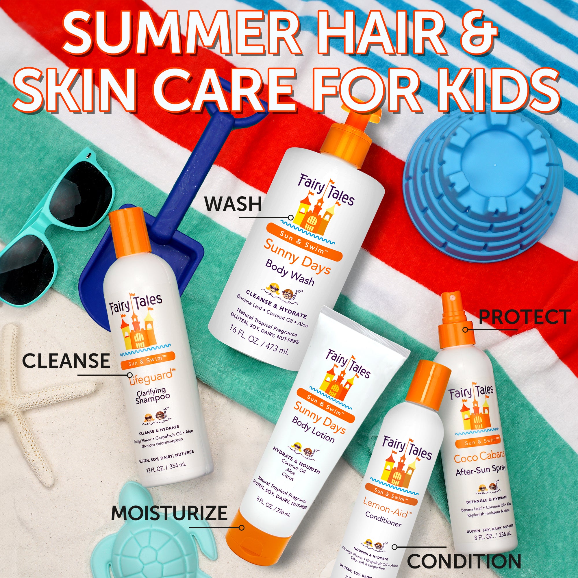 Sun & Swim™ Kids Body Lotion - Fairy Tales Hair Care