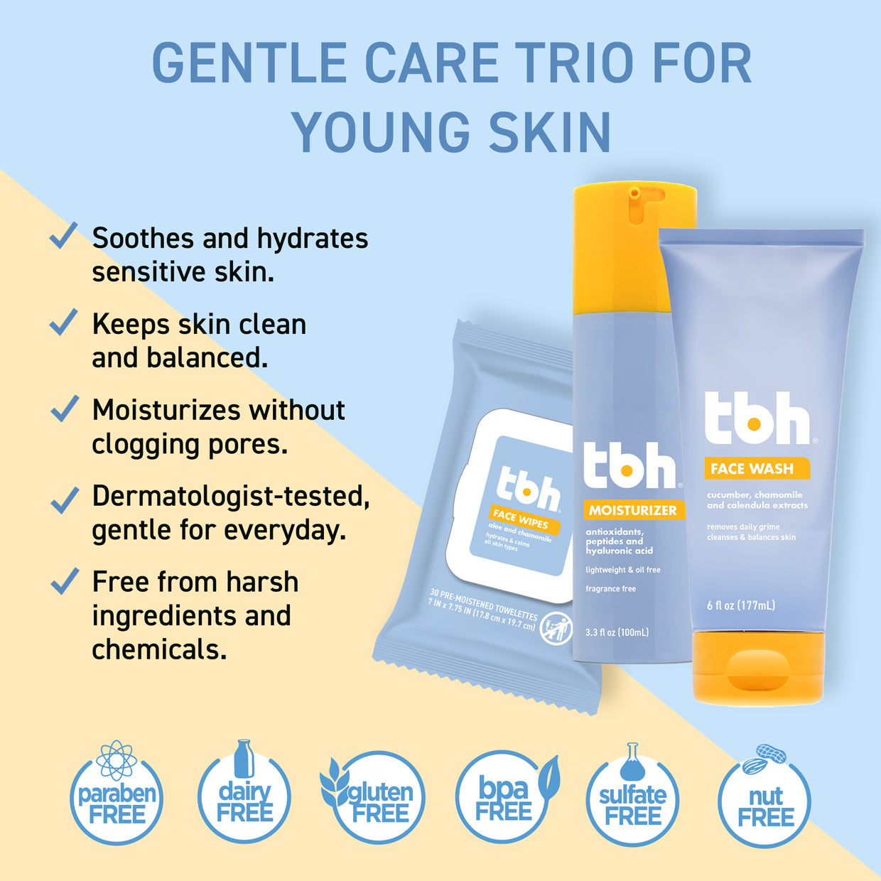 tbh® kids fresh face kit