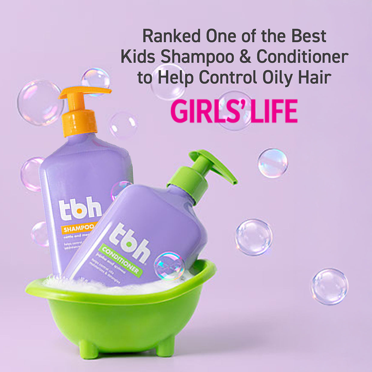 tbh® kids shampoo & conditioner duo