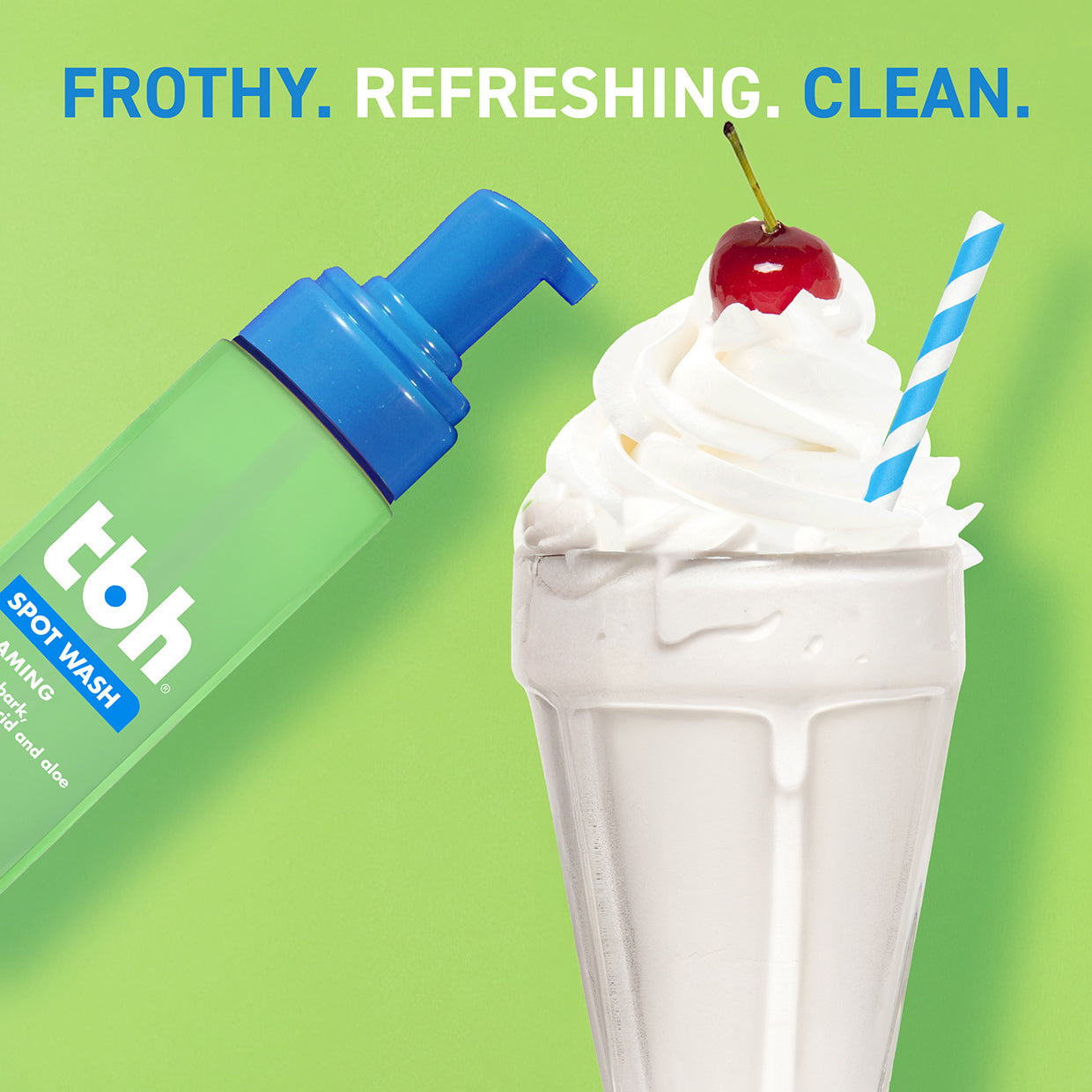 tbh® kids spot foaming face wash