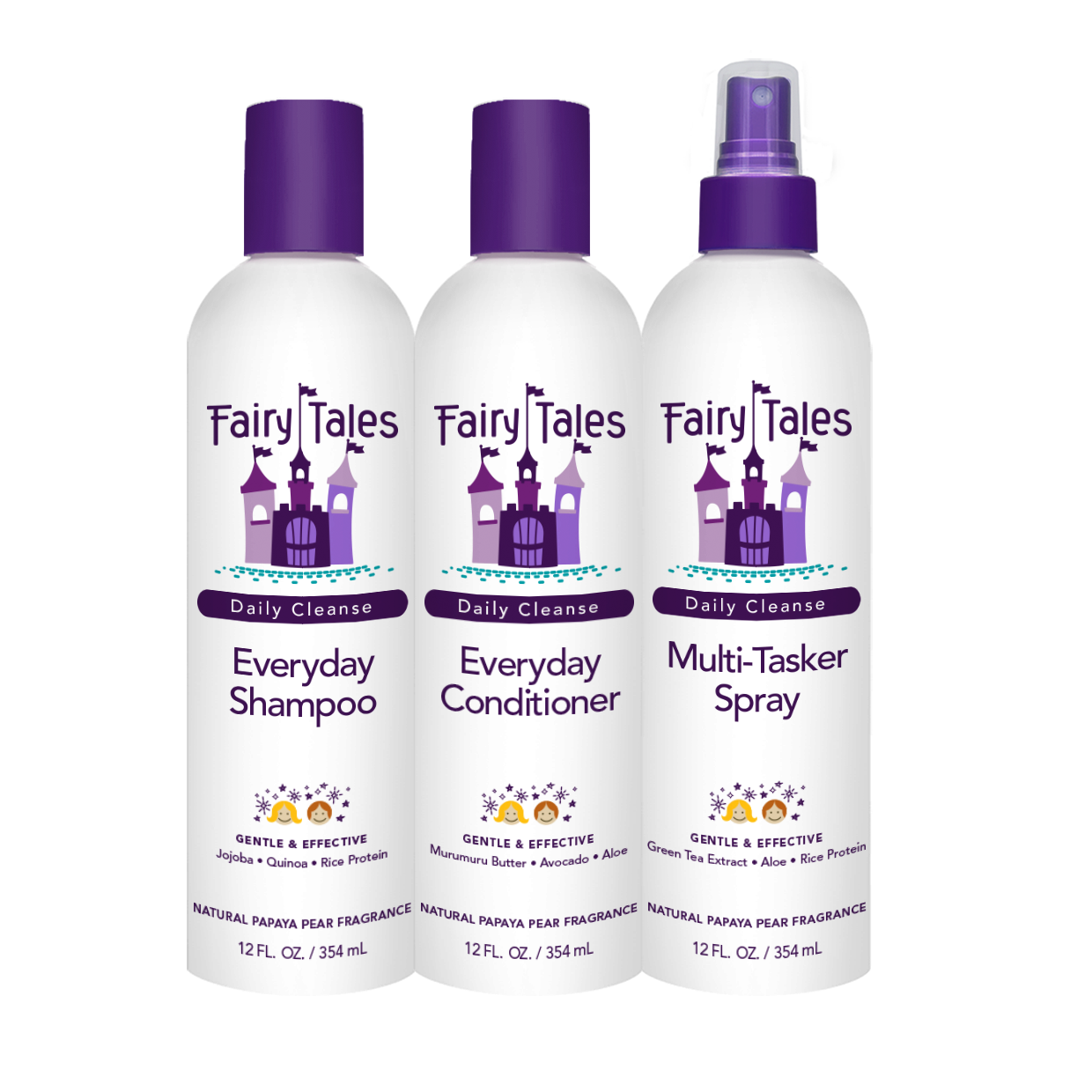 Daily Cleanse Kids Everyday Shampoo Conditioner Kits Fairy